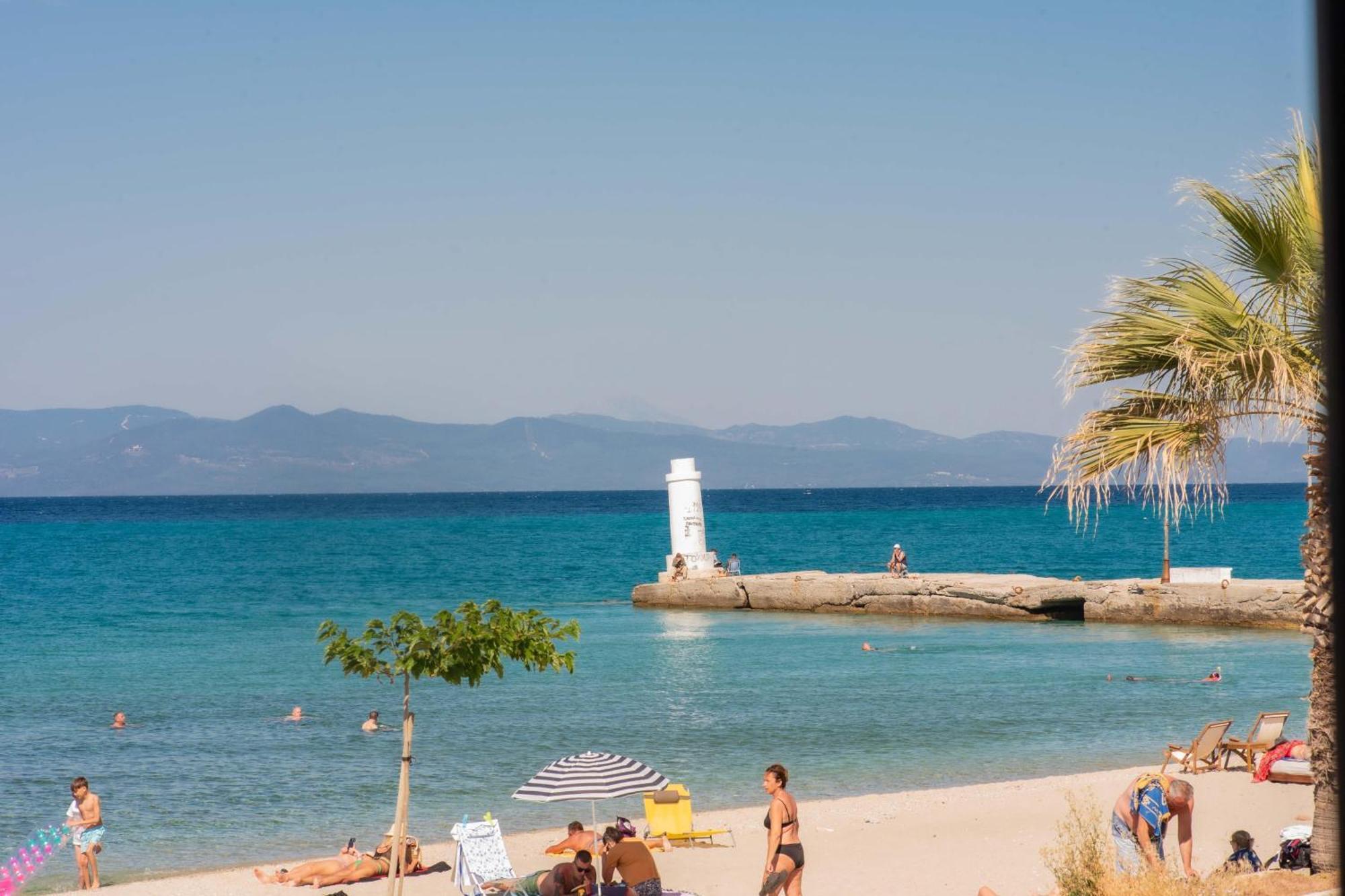 Villa Houseloft Horizon Seafront Pefkochori Exterior foto